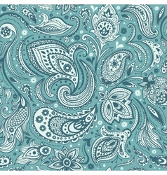 Beautiful paisley seamless vector image