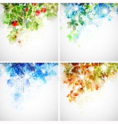 November the name of the month Royalty Free Vector Image