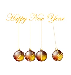 New Year Card New Year Card vector image