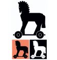 Trojan horse vector image