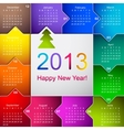 Calendar 2013 vector image