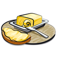 Butter vector image