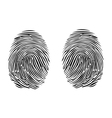 Fingerprints vector image