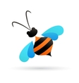 Bee icon and element vector image