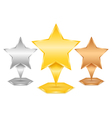 Stars vector image
