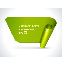 Modern label background vector image