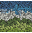 Sky and earth abstract background vector image