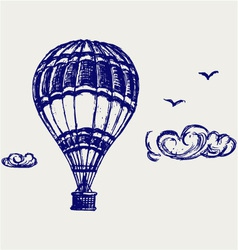 Balloon sketch Balloon sketch vector image