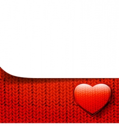 Valentine template vector image