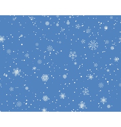 Seamless Blizzard Pattern vector image