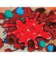 Comic book splash vector image