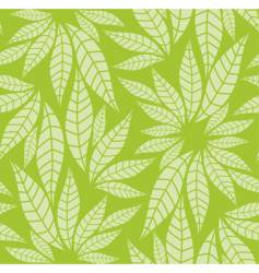 Leaves pattern vector image