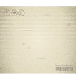 Cardboard texture vintage vector image