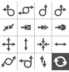 Arrow Sign Set vector image