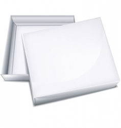 Open box vector image