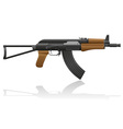 Automatic machine AK 47 02 vector image