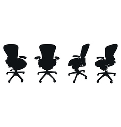 Chairs vector image