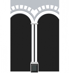 Pillar vector image