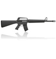 Automatic machine M 16 01 vector image