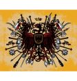 Heraldic eagles Heraldic eagles vector image