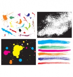 Grunge decorations vector image