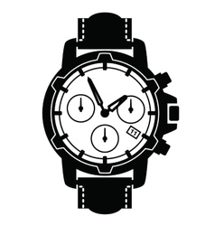 watch icons vector image