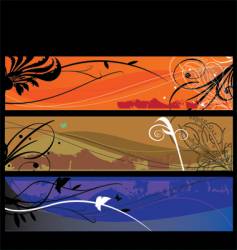 Landscape layers vector image