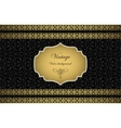 Vintage background vector image