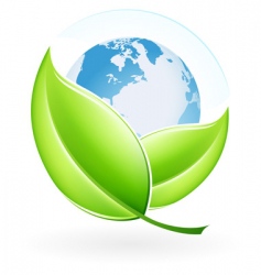 Eco design vector image