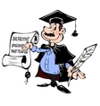 Teacher vector image