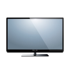 HD TV vector image