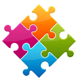Puzzle icon vector image
