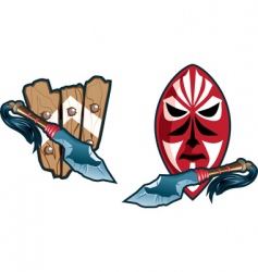 Heraldic arms vector image