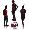 Punk silhouettes vector image