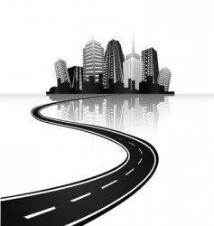 Cityscape vector image