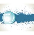 Splash background vector image