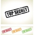 Top secret vector image