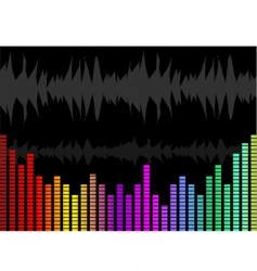 Music graph vector image