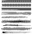 Dirty tire tracks Dirty tire tracks vector image