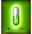 Alternative medication concept vector image