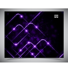 Abstract glowing background vector image