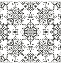 Lace seamless pattern vector image