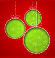Abstract Xmas greeting card vector image