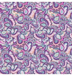 Paisley seamless background vector image