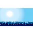 Cityscape background urban art vector image