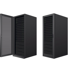 Server technology vector image