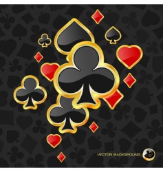 Card symbolic vector image