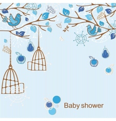 Baby shower - boy vector image