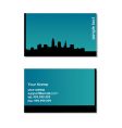 Business card vector image