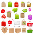 Shipping box vector image
